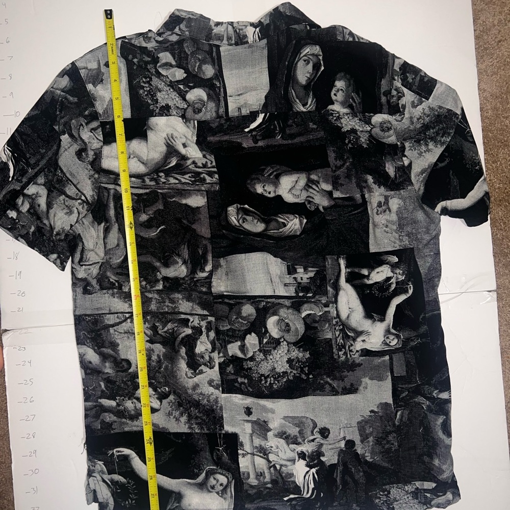 Urban outfitters Jesus Mary Black and White Graphic Shirt - Picture 3 of 3